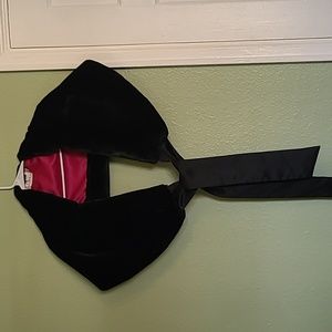 JS Signature, OSFA, Black Faux Fur, Stole